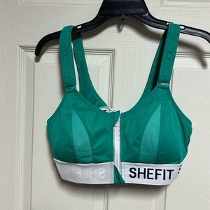 She fit sports bra green sz 1W